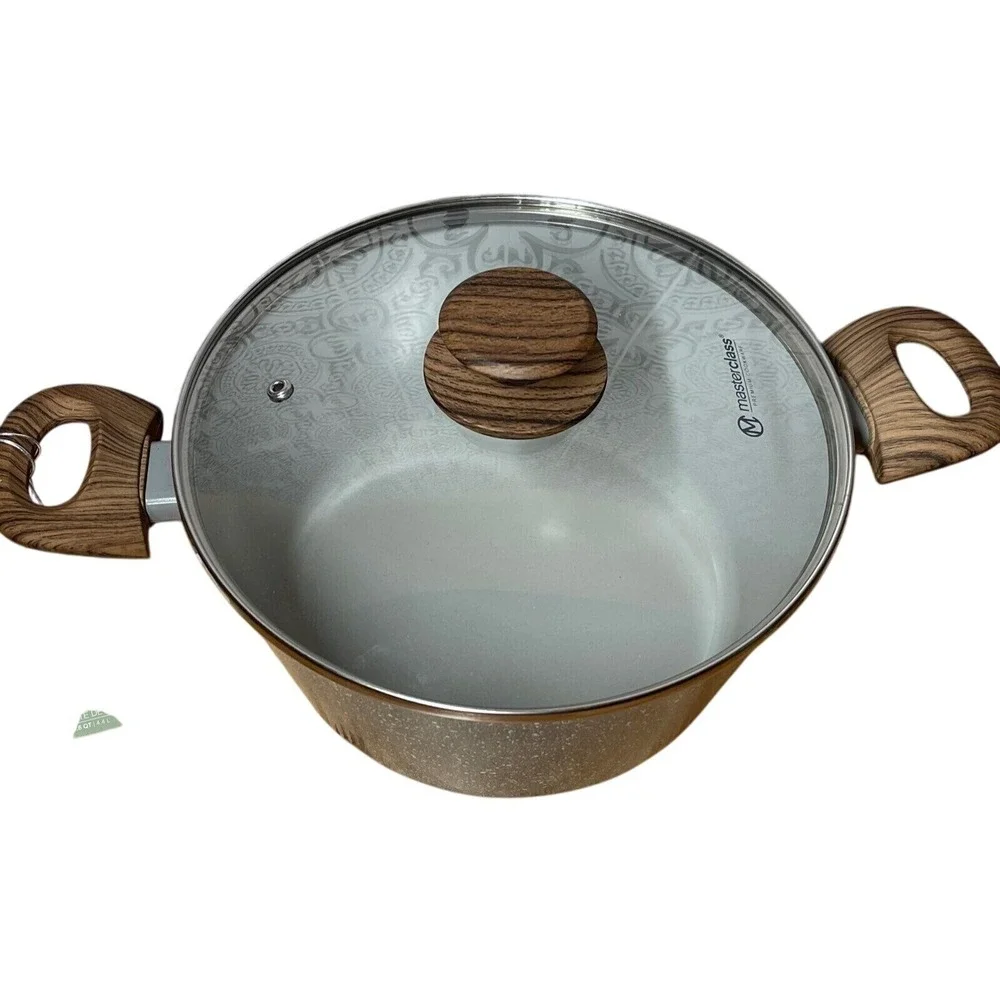 Master Class Healthy Options Non-Stick Casserole‎ Pot With Lid 9.5